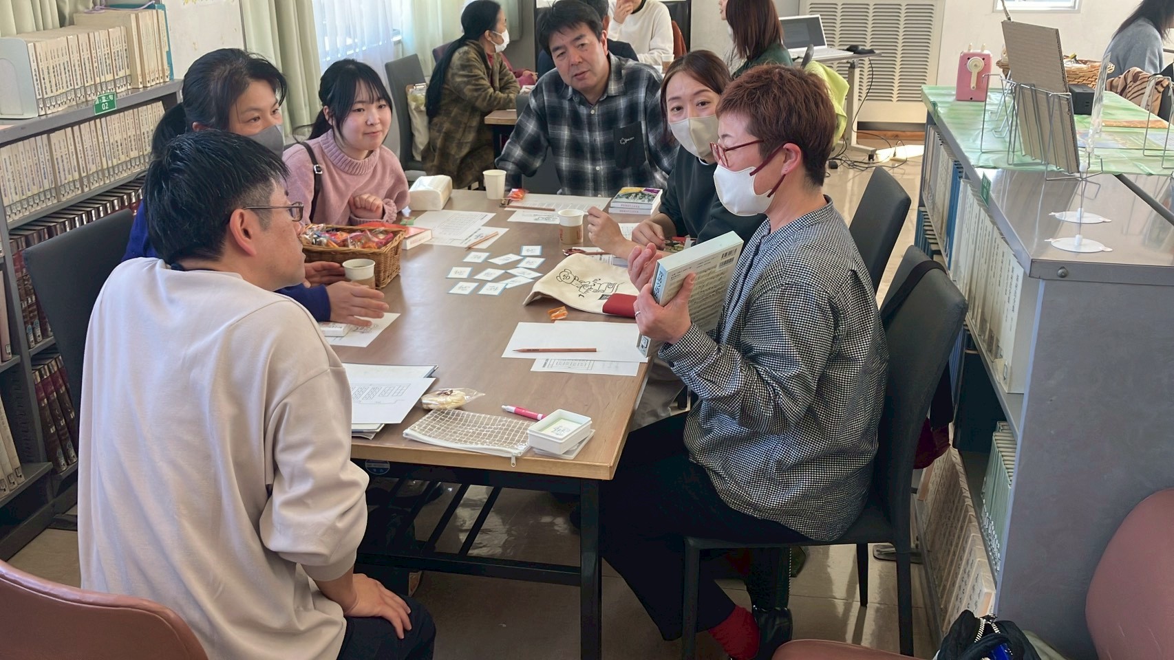 読書しない読書会ワークショップの様子
