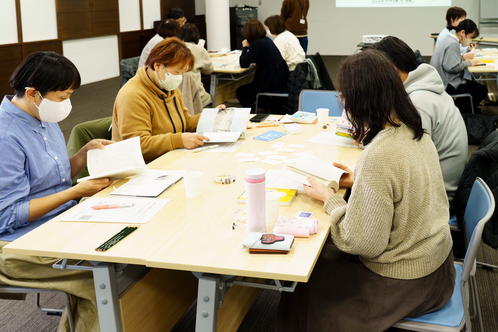 読書しない読書会ワークショップの様子